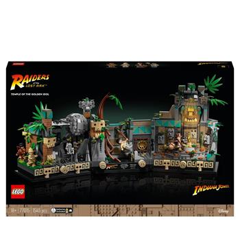 LEGO Indiana Jones 77015 Il Tempio dell'Idolo d'Oro Kit di Costruzione per Adulti Set dal Film I Predatori dell'Arca Perduta  LEGO 2023 | Libraccio.it