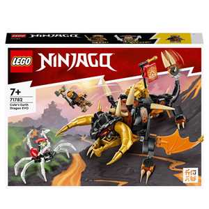 Image of LEGO NINJAGO 71782 Drago di Terra di Cole - EVOLUTION, Drago Gioc...