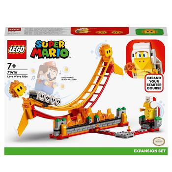 LEGO Super Mario 71416 Pack di Espansione Giro sull&#146;Onda Lavica con Figure di Fuoco Bros e 2 Fiammetti, Gioco da Collezione  LEGO 2022 | Libraccio.it