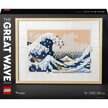 LEGO 31208 Art Hokusai - La Grande Onda, Set Fai Da Te, Hobby Creativi per Adulti, Quadri Soggiorno Giapponesi  LEGO 2022 | Libraccio.it