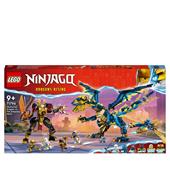 LEGO NINJAGO 71796 Dragone Elementare vs. Mech dell&#146;Imperatrice Set con Drago Giocattolo Action Figure Flyer e 6 Minifigure