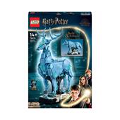 LEGO Harry Potter 76414 Expecto Patronum Set 2 in 1 con Figure Animali, Cervo e Lupo, Regali per Adolescenti, Donne e Uomini