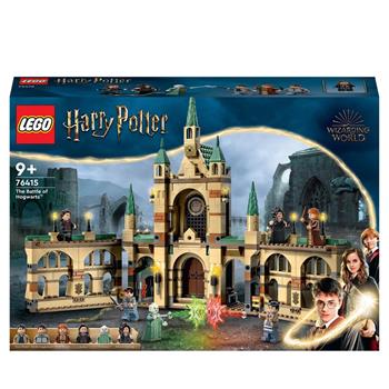 LEGO Harry Potter 76415 La battaglia di Hogwarts, Castello Giocattolo con Minifigure di Bellatrix Lestrange e Voldemort  LEGO 2023 | Libraccio.it