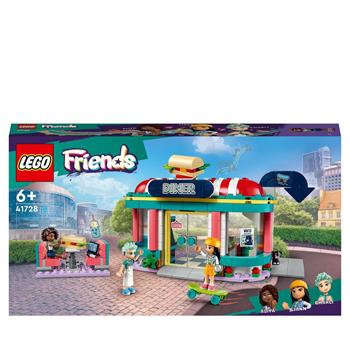 LEGO Friends 41728 Ristorante nel Centro di Heartlake City, Giochi per Bambini 6+ Anni, Mini Bamboline Liann, Aliya e Charli  LEGO 2022 | Libraccio.it