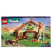 LEGO Friends 41745 La Scuderia di Autumn 2 Cavalli Giocattolo Carrozza e Accessori Fattoria con Animali Regalo per Bambini
