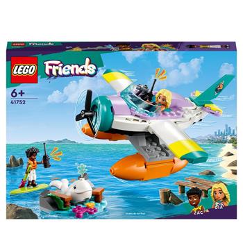 LEGO Friends 41752 Idrovolante di Salvataggio, Aereo Giocattolo Soccorso Animali con Balena e Mini Bamboline per Bambini 6+  LEGO 2023 | Libraccio.it