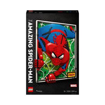 LEGO ART 31209 The Amazing Spider-Man Canvas 3D Costruibile Regalo per Adolescenti e Adulti Fan dei Fumetti e dei Supereroi  LEGO 2023 | Libraccio.it