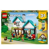 LEGO Creator 31139 Casa Accogliente, Modellino da Costruire di Case Giocattolo 3 in 1, Idea Regalo per Bambini