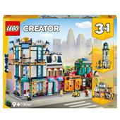 LEGO Creator 3in1 31141 Strada Principale Grattacielo Art D&#233;co o Strada del Mercato Kit Modellismo per Costruzioni Creative
