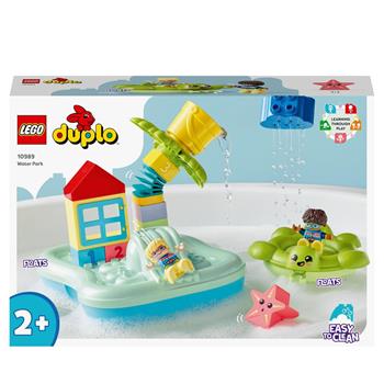 LEGO DUPLO 10989 Parco Acquatico Giochi da Bagnetto per Bambini da 2+ Anni con Isola Galleggiante Tartaruga e Stella Marina  LEGO 2023 | Libraccio.it