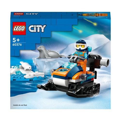 LEGO City 60376 Gatto delle Nevi Artico, Gioco per Bambini 5+ Anni,  Costruzioni con Veicolo