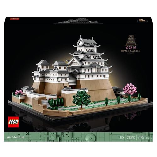 LEGO Architecture 21060 Castello di Himeji Kit Modellismo Adulti Collezione  Monumenti Albero Ciliegio in Fiore da