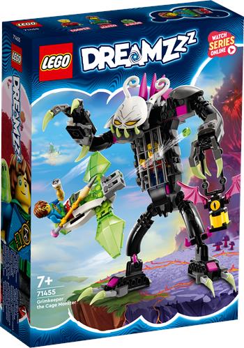 LEGO DREAMZzz 71455 Il Mostro Gabbia Custode Oscuro con Z-Blob Trasformabile in Mini-Aereo Giocattolo o Hoverbike e Minifigure  LEGO 2023 | Libraccio.it