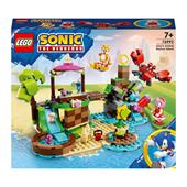 LEGO Sonic the Hedgehog 76992 L&#146;Isola del Soccorso Animale di Amy Giocattolo con 6 Personaggi Regalo per Bambini dai 7 Anni
