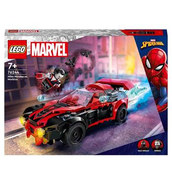 LEGO Marvel 76244 Miles Morales vs. Morbius, Spider-Man Giocattolo per Bambini con Macchina da Corsa e Minifigure di Spidey  LEGO 2022 | Libraccio.it