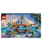 LEGO Avatar 75578 La Casa Corallina di Metkayina, Villaggio di Pandora con Neytiri e Tonowari dal Film La Via dell'Acqua