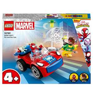 LEGO Marvel 10789 LAuto di Spider-Man e Doc Ock, Macchina G...