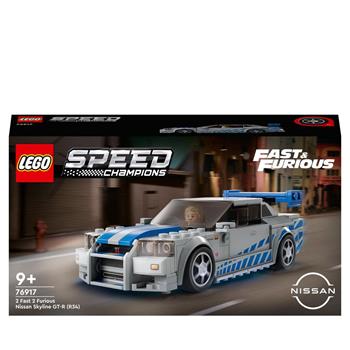LEGO Speed Champions 76917 2 Fast 2 Furious Nissan Skyline GT-R (R34) Macchina Giocattolo da Collezione 2023, per Bambini  LEGO 2022 | Libraccio.it