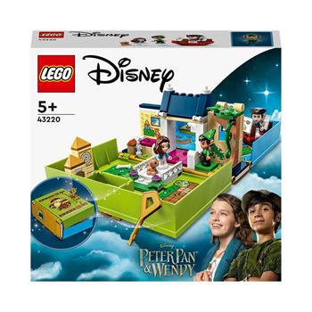 LEGO Disney Classic 43220 L'Avventura nel Libro delle Fiabe di Peter Pan e Wendy, Set Giochi da Viaggio per Bambini 5+ Anni  LEGO 2022 | Libraccio.it