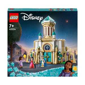 LEGO Disney Wish 43224 Il Castello di Re Magnifico, Gioco da Cost...