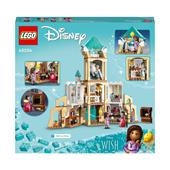 LEGO Disney Wish 43224 Il Castello di Re Magnifico, Gioco da Costruire dal Film Wish con Mini Bamboline, Regalo di Natale