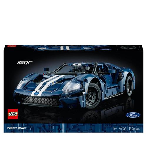 LEGO Technic 42154 Ford GT 2022, Kit Modellino di Auto da Costruire per  Adulti, Supercar in