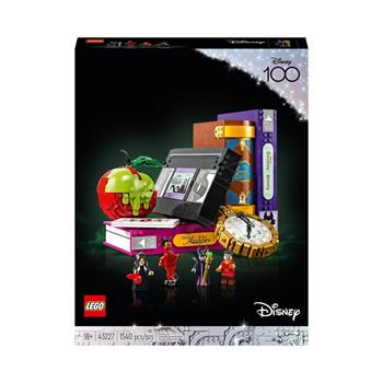 LEGO 43227 Icone dei cattivi Disney, Collezione Iconici Modelli e Minifigure Villain, Set 100 Anni Disney, Regalo per Adulti  LEGO 2023 | Libraccio.it