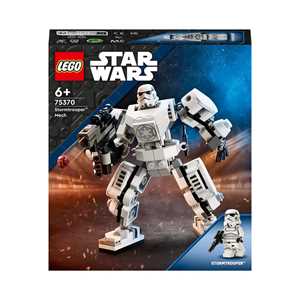 LEGO Star Wars 75370 Mech di Stormtrooper, Action Figure Snodabil...