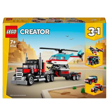 LEGO Creator (31146). Autocarro con elicottero  LEGO 2024 | Libraccio.it