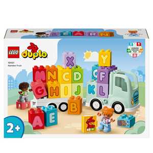 Image of LEGO DUPLO Town (10421). Il camioncino dell&#146;alfabeto