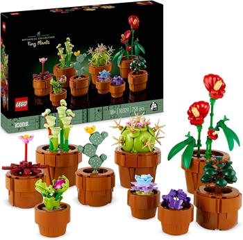 LEGO 10329 Icons Piantine, Set Collezione Botanica con Fiori Artificiali in Vaso Color Terracotta da Costruire  LEGO 2023 | Libraccio.it