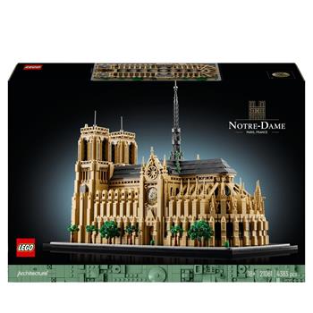 LEGO Architecture (21061). Notre-Dame de Paris  LEGO 2024 | Libraccio.it