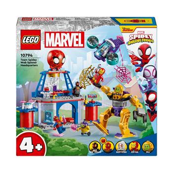 LEGO Spidey e i Suoi Fantastici Amici 10794 Quartier Generale di Team Spidey Giochi Bambini 4+ con Mech Veicolo e Supereroi  LEGO 2024 | Libraccio.it