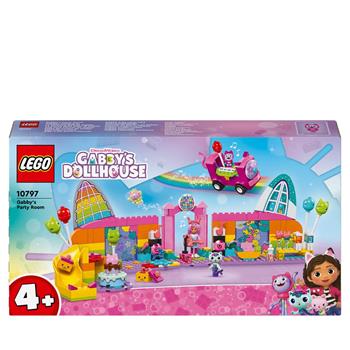 LEGO 4+ Gabby's Dollhouse (10797). La stanza della festa di Gabby  LEGO 2024 | Libraccio.it