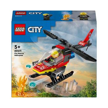 LEGO City Fire (60411). Elicottero dei pompieri  LEGO 2024 | Libraccio.it
