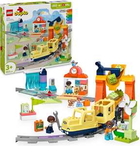 LEGO DUPLO Town (10428). Grande treno comunitario interattivo