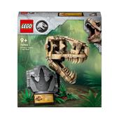 LEGO Jurassic World 76964 Fossili di Dinosauro: Teschio di T. Rex Giocattolo, Giochi per Bambini 9+ con Fossile da Costruire