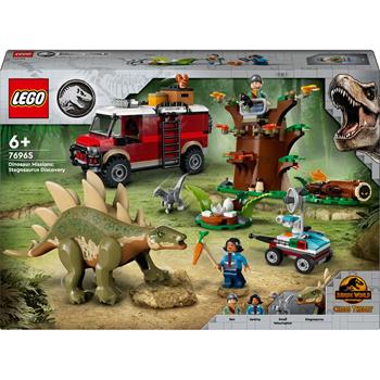 LEGO Jurassic World 76965 Missione Dinosauro: Scoperta dello Stegosauro, Giocattolo con Dinosauri e Fuoristrada per Bambini 6+  LEGO 2024 | Libraccio.it