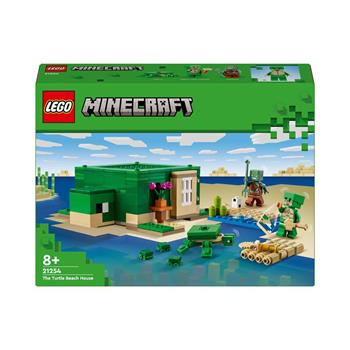 LEGO Minecraft (21254). Beach House della tartaruga  LEGO 2024 | Libraccio.it