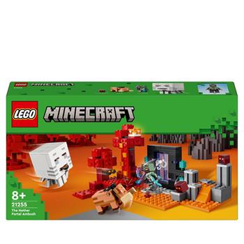 LEGO Minecraft (21255). Agguato nel portale del Nether  LEGO 2024 | Libraccio.it