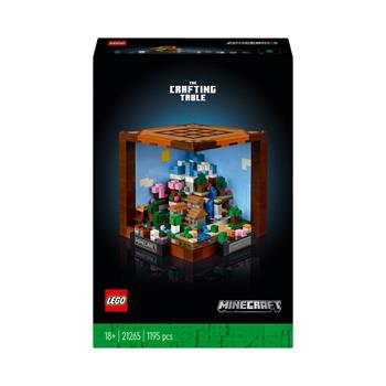 LEGO Minecraft 21265 Banco da Lavoro, Modellino da Costruire per il 15&#176; Anniversario del Videogioco, Regalo per Fan Adulti  LEGO 2024 | Libraccio.it