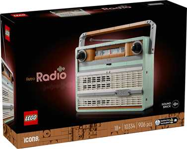 LEGO Icons (10334). Radio vintage