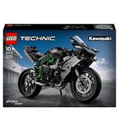 LEGO Technic 42170 Motocicletta Kawasaki Ninja H2R Giochi per Bambini 10+ Modellino di Moto Giocattolo in Scala da Costruire
