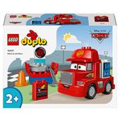 LEGO LEGO DUPLO Disney e Pixar 10417 Mack al Circuito Giochi per Bambini di 2+ Anni con Camion Giocattolo Rosso da Costruire