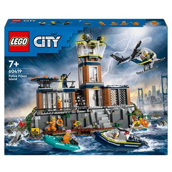 LEGO City Police (60419). Prigione sull&#146;isola della polizia  LEGO 2024 | Libraccio.it