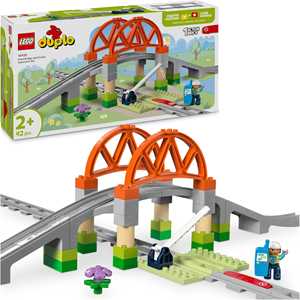 LEGO DUPLO Town (10426). Pack di espansione ponte e binari ferroviari