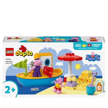LEGO DUPLO Peppa Pig (10432). Viaggio in barca di Peppa Pig  LEGO 2024 | Libraccio.it