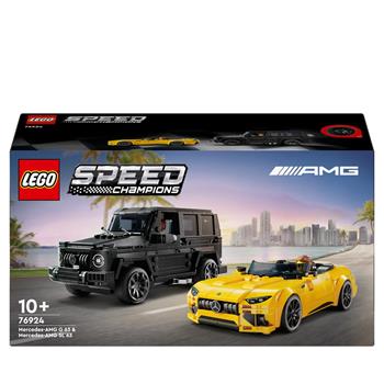 LEGO Speed Champions 76924 Mercedes-AMG G 63 e Mercedes-AMG SL 63, 2 Macchine Giocattolo da Costruire, Auto per Bambini 10+  LEGO 2024 | Libraccio.it