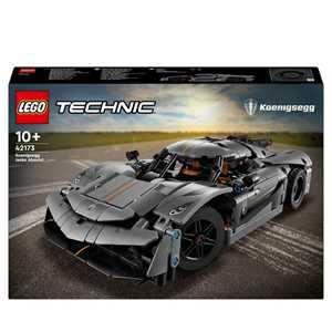 LEGO Technic 42173 Hypercar Koenigsegg Jesko Absolut Grigia, Mode...
