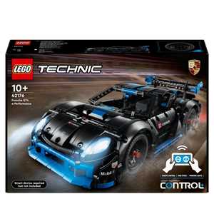 LEGO Technic 42176 Auto da Corsa Porsche GT4 e-Performance, Macch...